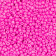 Seed beads 11/0 (2mm) Neon hot pink